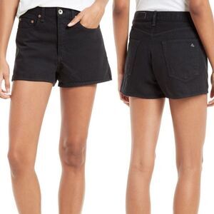 Rag & Bone Justine High waist denim shorts